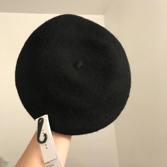 Topshop Accessories - Black Topshop Beret